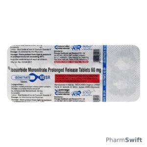 ISONITRATE 60 SR Tablet 10's