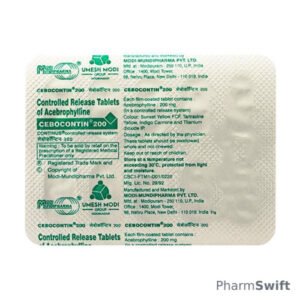 CEBOCONTIN 200 Tablet 10's