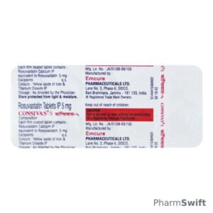 Consivas 5mg Tablet 10'S