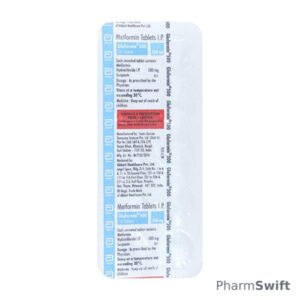 Gluformin 500mg Tablet 10'S