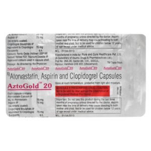 Aztogold 20mg Capsule 10'S