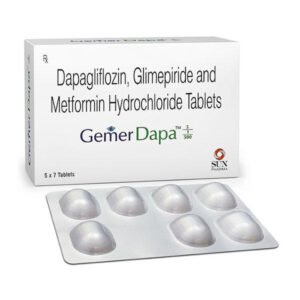 GEMER DAPA 5/1/500 Tablet 7's