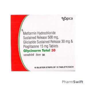 GLYCINORM TOTAL 30 Tablet 15's