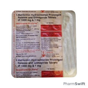 Gluconorm G1 Forte Tablet 15'S