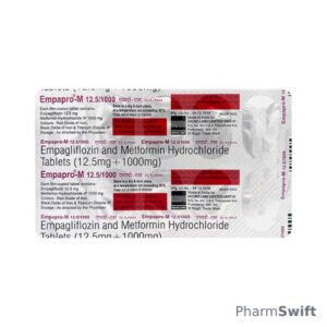 EMPAPRO M 12.5/1000 Tablet 10's