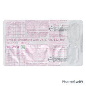 HB 29 X Tablet 10's