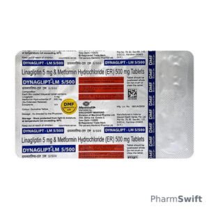 DYNAGLIPT LM 5/500 Tablet 10's