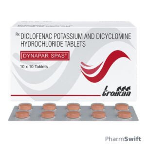 Dynapar Spas Tablet 10'S