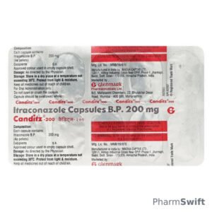 Canditz 200mg Capsule 10'S