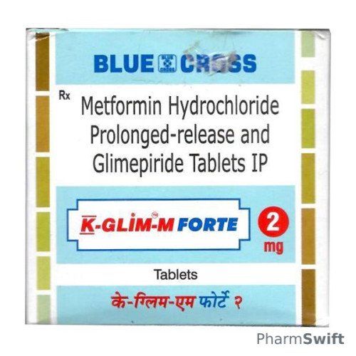 K Glim M Forte 2mg Tablet 15'S