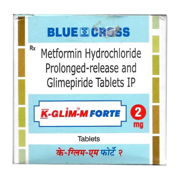 K Glim M Forte 2mg Tablet 15'S