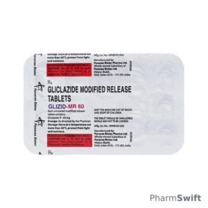 Glizid MR 60mg Tablet 10'S