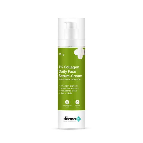 The Derma Co. 1 Percent Collagen Daily Face Serum Cream 50 gm