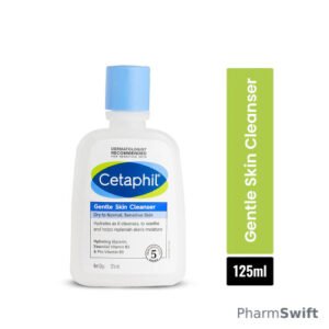 Cetaphil Gentle Skin Cleanser for Dry to Normal, Sensitive Skin 125ml
