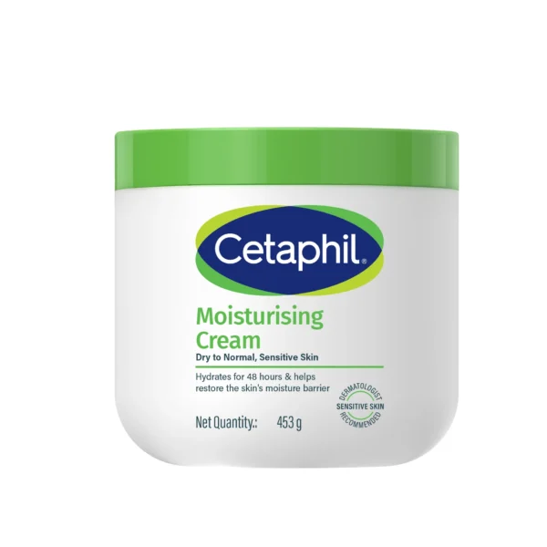 Cetaphil Moisturizing cream 453g – Deep Hydration for Dry to Normal, Sensitive Skin