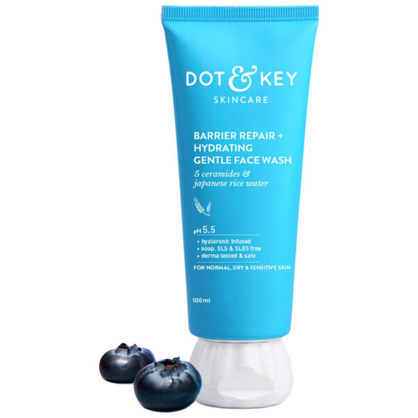Dot & Key Barrier Repair + Hydrating Gentle Face Wash, 100 ml