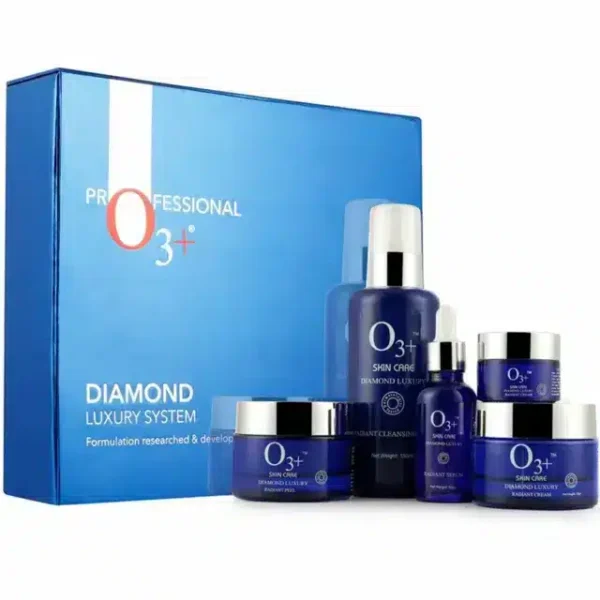 O3+ Professional Diamond Luxury System Facial Kit For Bridal Makeup And Ultra Glow Treatments