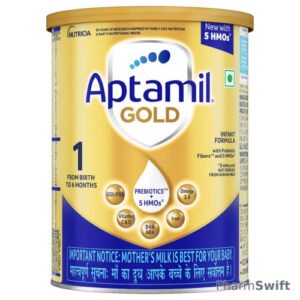 Aptamil Gold Infant Formula Stage 1 Powder, 400 gm Tin