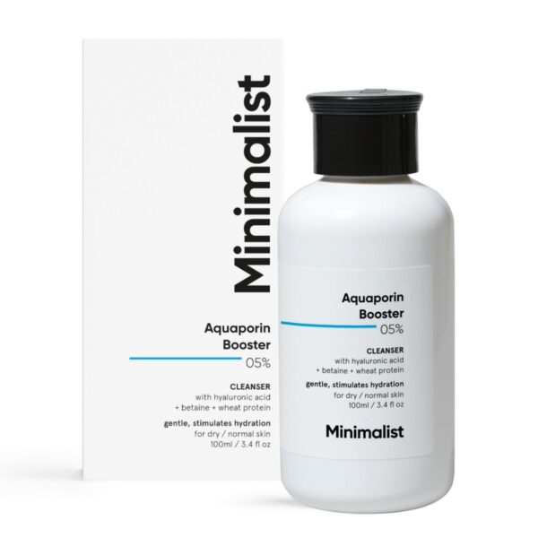 Minimalist Aquaporin Booster 5% Cleanser, 100 ml