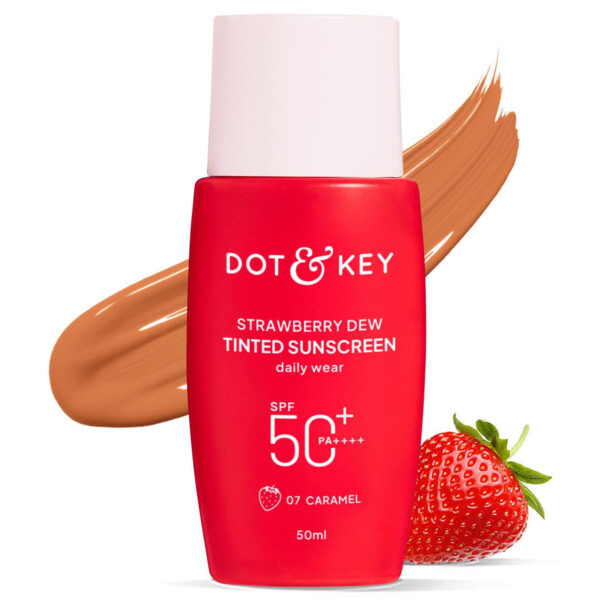 Dot & Key Dew Tinted Sunscreen SPF 50+ PA++++ Caramel, 50 ml