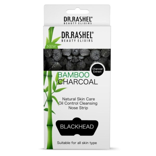 Dr.Rashel Bamboo Charcoal Nose Strips for Blackheads, 10 Count