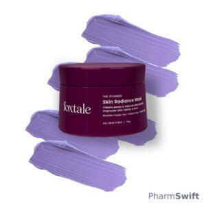 Foxtale Skin Radiance De-Tan Mask, 75 ml | Removes Tan + Removes Blackheads + Brightens Skin