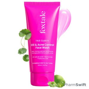 FOXTALE TRUE CLARITY OIL & ACNE CONTROL FACE WASH 150ML