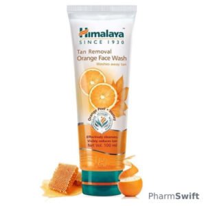 Himalaya Tan Removal Orange Face Wash Orange Peel & Honey 100 ml