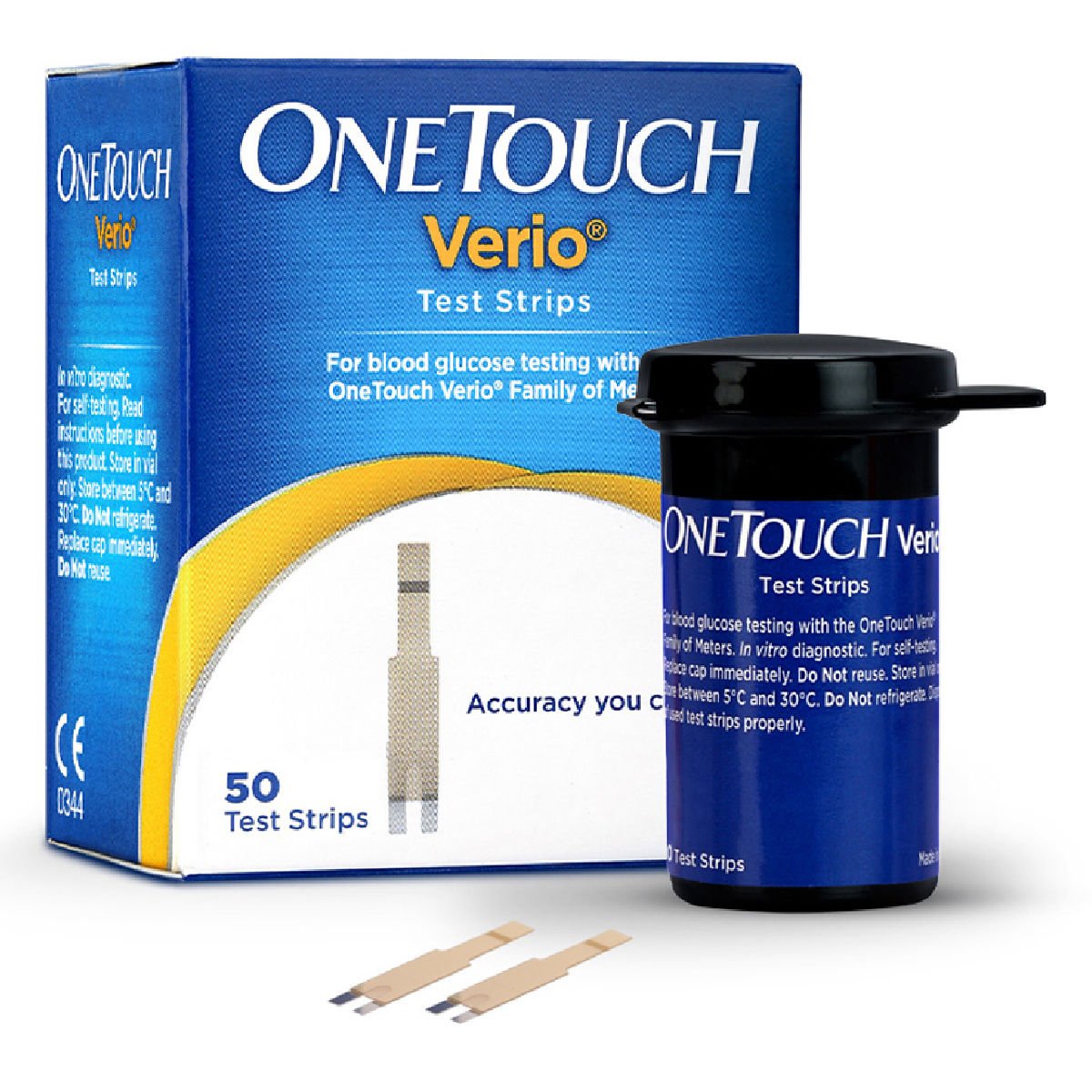 OneTouch Verio Test Strips, 50 Count