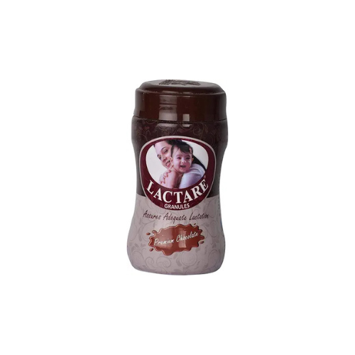 Lactare Granules Premium Chocolate Flavour Lactation Enhancer, 250 gm Jar