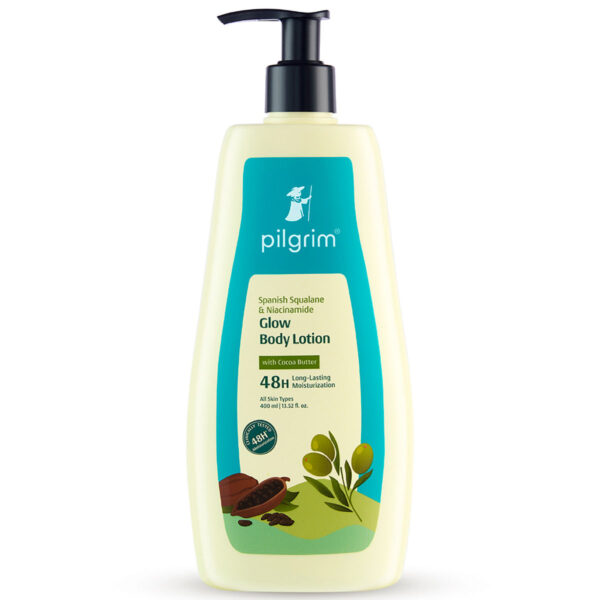 Pilgrim Squaline & Niacinamide Glow Body Lotion, 400 ml
