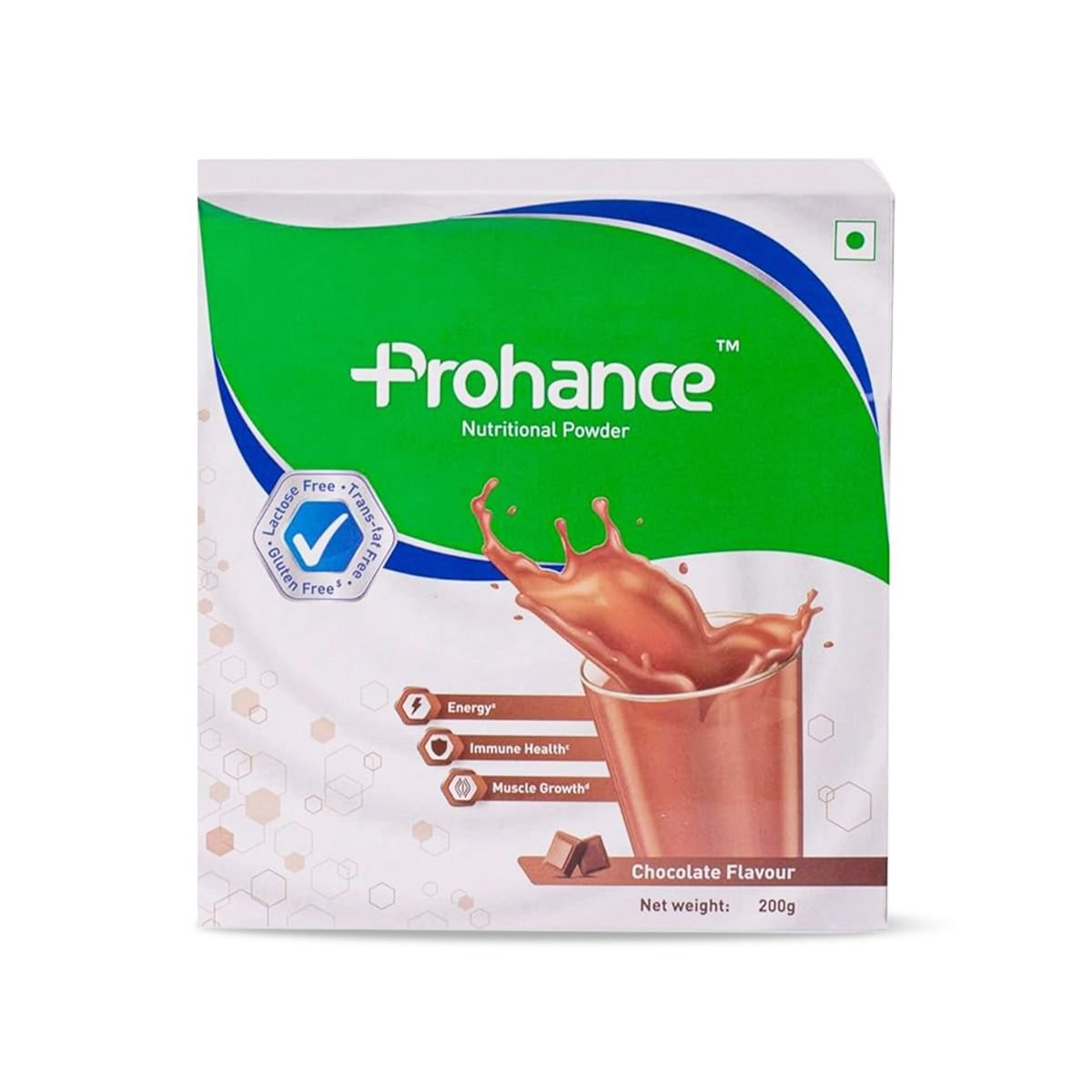Prohance Chocolate Flavour Nutritional Drink Powder, 200 gm