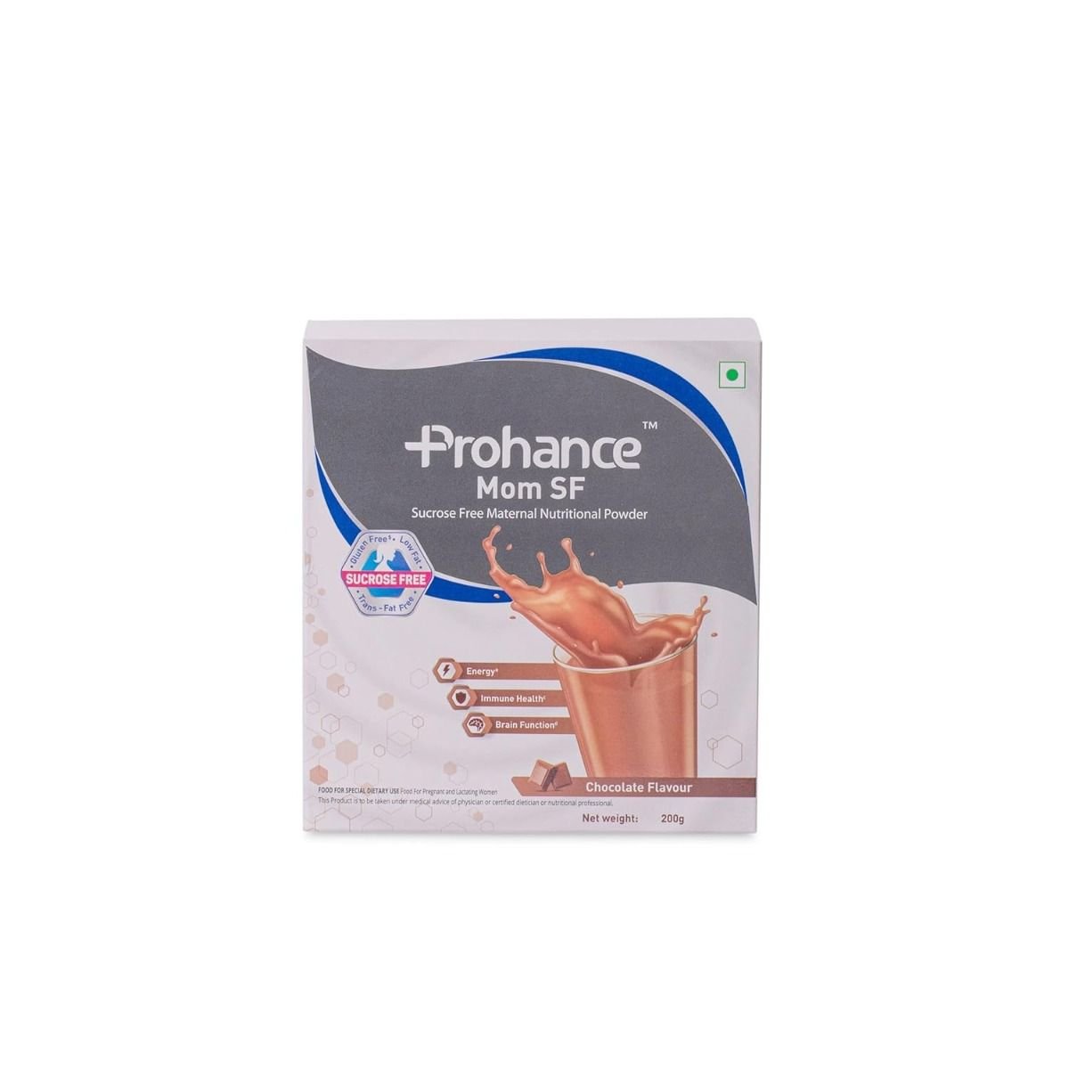 Prohance Mom SF Chocolate Flavour Nutritional Drink Powder, 200 gm
