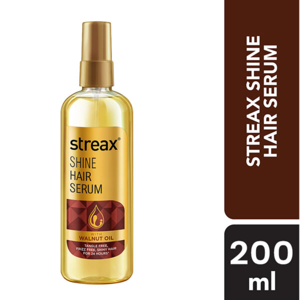 Streax Hair Serum For Dry & Frizzy Hair, 200 ml