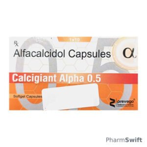 CALCIGIANT ALPHA 0.5 Softgel Capsule 10's