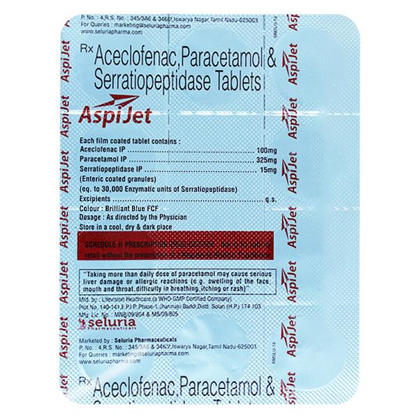 ASPIJET Tablet 10's