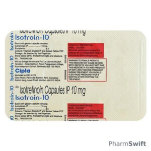 ISOTROIN 10 Capsule 15's