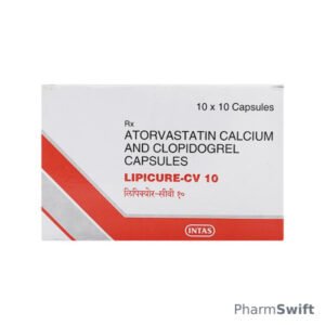 Lipicure CV 10/75mg Capsule 10'S