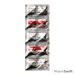 ACARDASE 50mg Tablet 10's