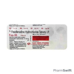 FEX 30mg Tablet 10'S