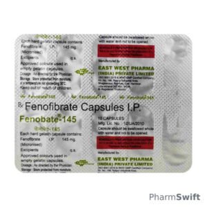 Fenobate 145mg Capsule 10'S