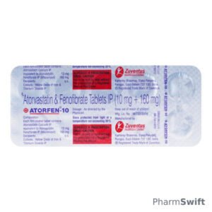 Atorfen 10mg Tablet 10'S