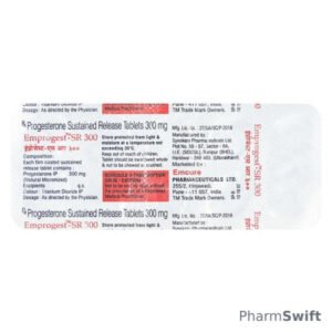 Emprogest SR 300mg Tablet 10'S