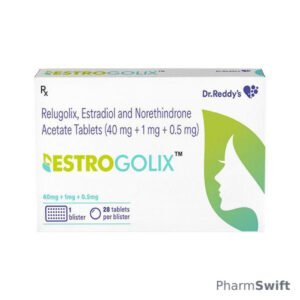 ESTROGOLIX 40+1+0.5mg Tablet 28's