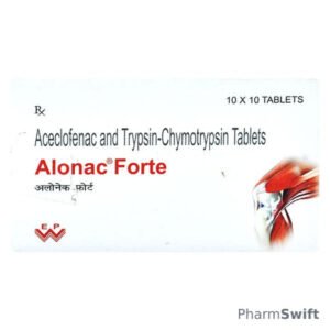 Alonac Forte 100mg Tablet 10'S