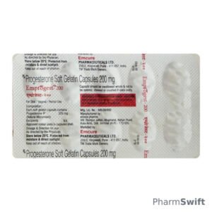 Emprogest 200mg Capsule 10'S