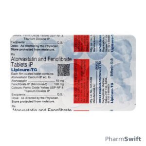 Lipicure TG 160mg Tablet 15'S