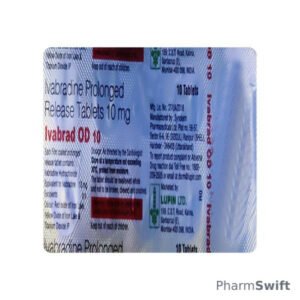 IVABRAD OD 10 Tablet 10's