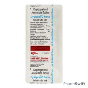 Dysliptin C Forte Tablet 10'S