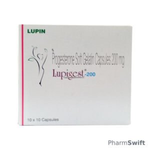 Lupigest 200mg Capsule 10'S